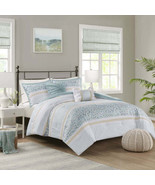 Comforter Set 5 Piece Seersucker Comforter Set with Throw Pillows - $2,509.21 MXN