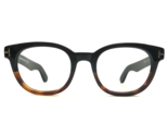 Tom Ford Eyeglasses Frames TF5807-B 005 Polished Black Tortoise Thick 50... - £133.95 GBP