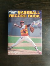 Vintage 1980 Official Baseball Record Book by The Sporting News J.R. Richard - £5.30 GBP