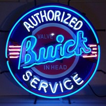 Authorized Buick Service Auto Neon Sign 24&quot;x24&quot; - £350.35 GBP
