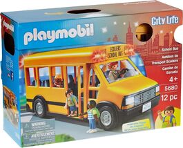 City Life - School Bus Vehicle Playset Building Set by Playmobil - €47,21 EUR