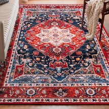 Area Rug 3x5 Feet Rug Vintage Rugs Throw Rugs for Bedroom Living Room Dining Roo - £60.40 GBP