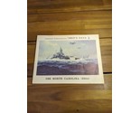 Leeward Publications Ships Data 1 USS North Carolina BB55 Book - £24.91 GBP