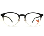 Maui Jim Eyeglasses Frames MJO2616-94M Matte Black Clear Round 47-20-147 - £37.19 GBP