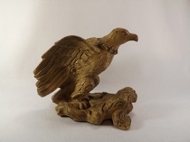 Large MID-CENTURY Universal Chalkware Or Plaster Eagle Statue Dated 1958 - £7.82 GBP