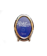 Silver Plated Brass Photo Frame 3-1/2&quot; x 5&quot; with stand - £9.28 GBP