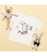 Dad Banner Kids Shirt – Cute Father&#39;s Day T-Shirt for Children - $18.85