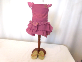 American Girl Doll 2006 Embroidered Party Dress Sandals Rare  - £16.79 GBP