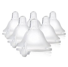 Evenflo Balance + Standard Fast Flow/X Cut Nipples , 6Pk, Clear - $26.72 CAD