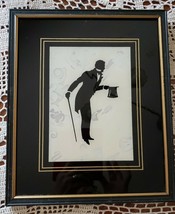Vintage Silhouette ~ Beau Brummel ~ G.M.-1820 ~ Wooden Frame Print - £46.95 GBP