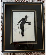 Vintage Silhouette ~ Beau Brummel ~ G.M.-1820 ~ Wooden Frame Print - £47.28 GBP