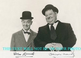 STAN LAUREL AND OLIVER HARDY SIGNED AUTOGRAPH 8x10 RP PHOTO  CLASSIC COMEDY - £15.97 GBP