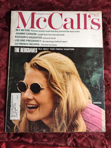 Mc Call&#39;s September 1967 Sept Sep 67 Vanessa Lynn Michael Redgrave William Sansom - £10.07 GBP