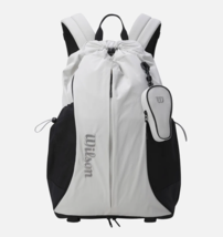 Wilson Drawstring Backpack V2 Unisex Tennis Racket Sports Bag NWT WU33043513LGR - $188.91