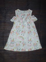 NEW NEW Boutique Unicorn Rainbow Girls Sleeveless Dress Size 5-6 - £9.77 GBP