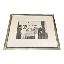 Martina Navratilova Signed U.S. Women’s Indoor Championship Photo Framed 15x12 image 5