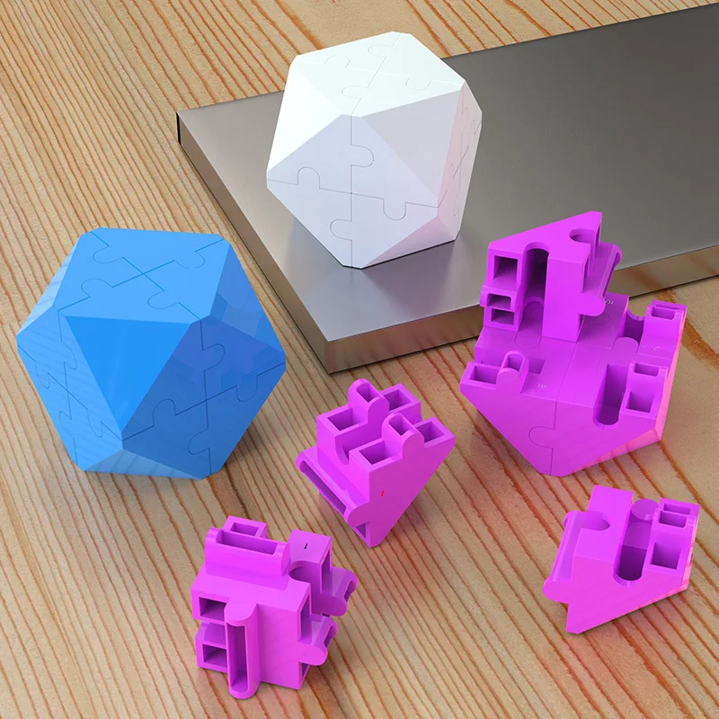 New 3D Intelligence magic square Cube Puzzle Building Block Puzzle Decompression - £11.04 GBP