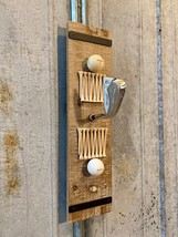 Vintage Club and Balls Hat Hanger Wall Decor - £35.97 GBP