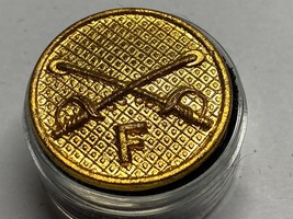CIRCA 1926-1937, TYPE 2 COLLAR DISK, F TROOP, CAVALRY, VINTAGE - €12,79 EUR