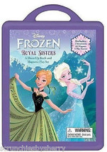 Disney Frozen Book Magnetic Play Set Elsa Anna Olaf Sven (2013, Hardcover) - £24.01 GBP