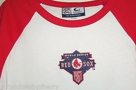 Cooperstown Collection Boston Red Sox Ladies Shirt  Med Jr  Baseball MLB... - $29.95