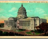 State Capitol Building Jefferson City Missouri MO WB Postcard H2 - $2.92
