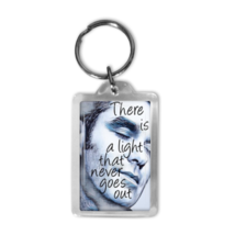 Smiths Keyring There is a light lyrics unique handmade art print gift - £3.81 GBP