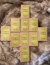 Crabtree &amp; Evelyn Verbena and Lavender Bath Soap Bars (1.25 oz ea) Lot o... - $15.79