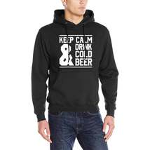 Keep Calm &amp; Drink Cold Beer Hoodie - $30.00