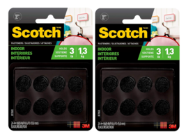 Scotch Multi Purpose Hook and Loop Fasteners,58 in x 58 in, Circles,24 Sets 2 PK - £10.31 GBP