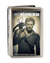 The Walking Dead Daryl Dixon Large Metal Business and Credit Card Holder, UNUSED - £7.67 GBP