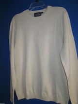 TOPMAN Crewneck Long Sleeve Men’ Sweater Morning Light L Fit Chest 40-42  - £23.25 GBP