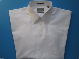 John W. Nordstrom Alumo French Extra Trim Pointed Men Dress Shirt White 18 | 35 - £41.95 GBP