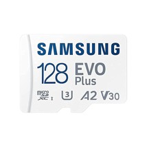 Samsung Evo Plus microSD SDXC U3 Class 10 A2 Memory Card 130MB/s with SD Adapter - £20.33 GBP
