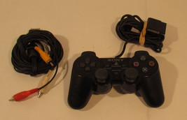Sony Official Genuine PlayStation 2 Controller Dual Shock 2 with AV Cable Cord - £15.65 GBP