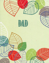 Greeting Card Themed Happy Father's Day Card - $2.95