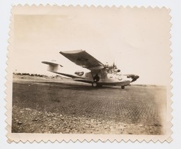 WWII Era Photo Of US Navy Seaplane USN Naval Aviation - $5.00