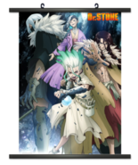 CR Loves Dr. Stone Battle Wall Scroll - £23.47 GBP