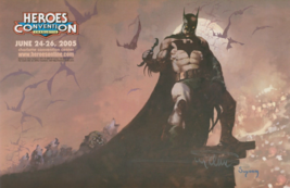 Arthur Suydam Zombie King SIGNED 2005 Heroes Con Batman Art Poster - £19.45 GBP