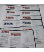 Lot Of (11) Star Wars X-Wing Miniatures Game Rules/Component List - €14,91 EUR