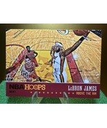 Panini NBA Hoops Lebron James above the rim - $14.01