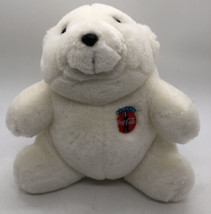 Vintage Always Coca-Cola Stuffed Plush Polar Bear 1993 8” Mini - $12.86