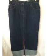 Armor Jeans Women&#39;s Denim Skirt Modest Modesty size 7/8 Very Good Condition - £15.56 GBP