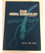 Small Animal Dermatology 3rd Edition Hardcover by Muller-Kirk-Scott 1983  - $26.86 CAD