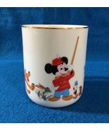 Walt Disney Cup Mug  Gold Rim Made in Japan Goofy Dumbo Donald Duck Pluto  - $27.05 CAD