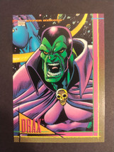 Skybox Trading Card Drax #18 Marvel Super Heroes 1993 LP - £1.56 GBP