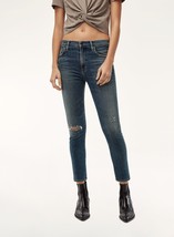 NWT CITIZENS OF HUMANITY ROCKET SCULPT DEJA VU HIGH-RISE CROP SKINNY JEA... - $89.99