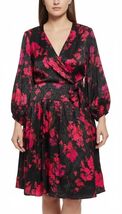 Signature by Robbie Bee Women Petite Floral Cocktail Party Satin Dress (... - $24.74