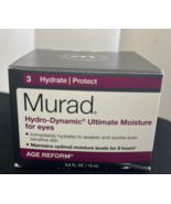 Murad Hydro-Dynamic Ultimate Moisture for Eyes 15ml/.5oz. FULL size/ new... - €34,22 EUR
