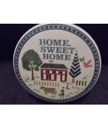 Country Stencilled Look &quot;Home, Sweet Home&quot;  Vintage Tin - £14.15 GBP